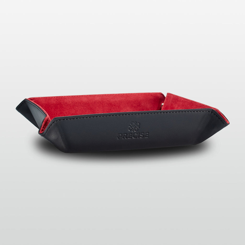 Valet Tray - Black & Red