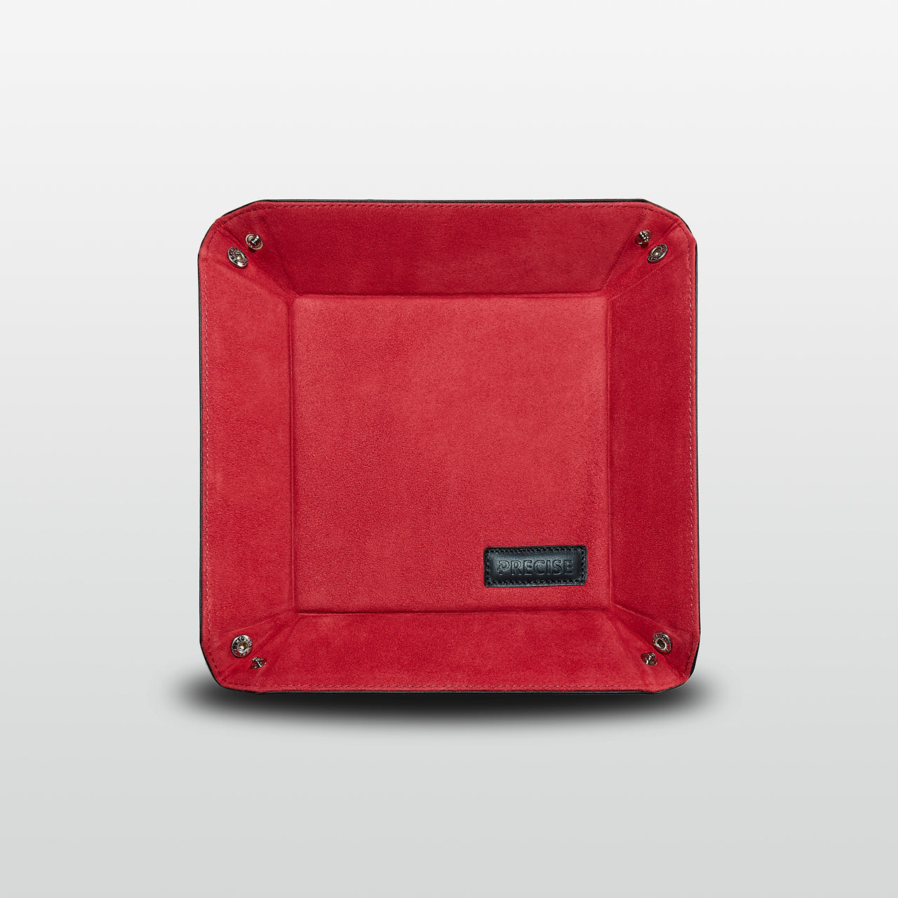 Valet Tray - Black & Red