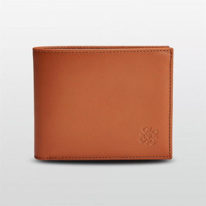 Men’s Leather Wallet With Coin Pocket Tan